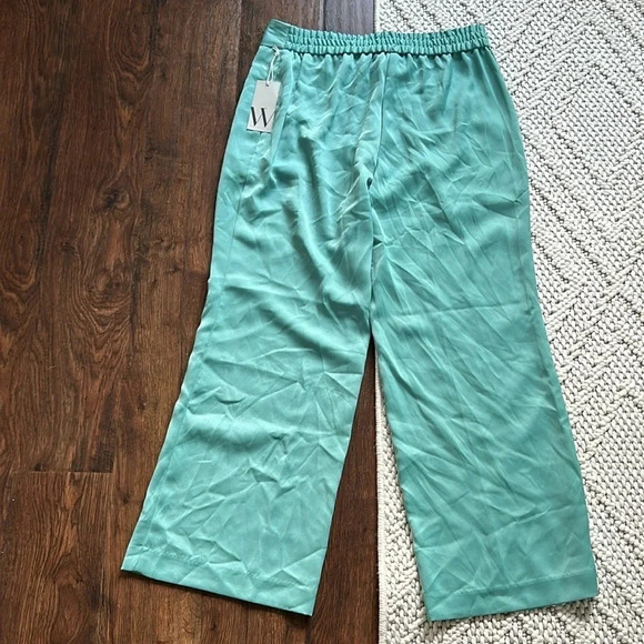 NWT Worthington Wide Leg Pants Teal | Worthington | Wide Leg | Petite | Business - Picture 3 of 10